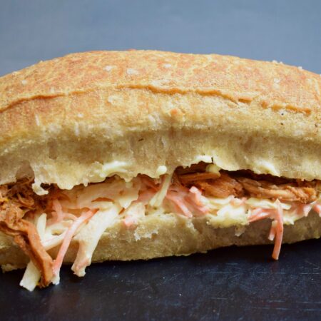 Pulled beef sandwich